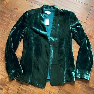LOFT Velvet Blazer